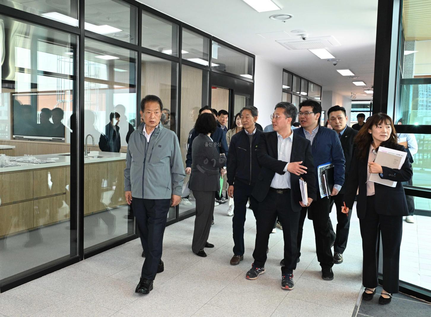 4월10일 팔등가족행복센터현장점검 의 사진