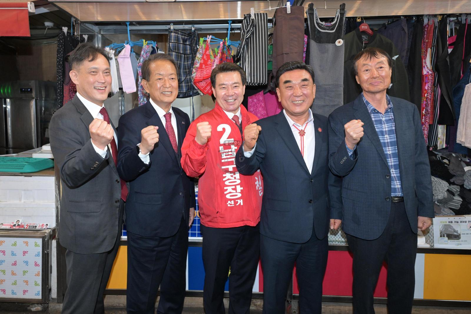 수암한우야시장 개장 의 사진