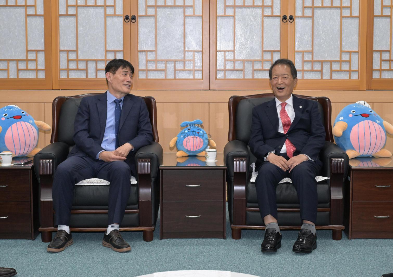 협약형 특성화고 공모사업 추진 업무협약식 의 사진