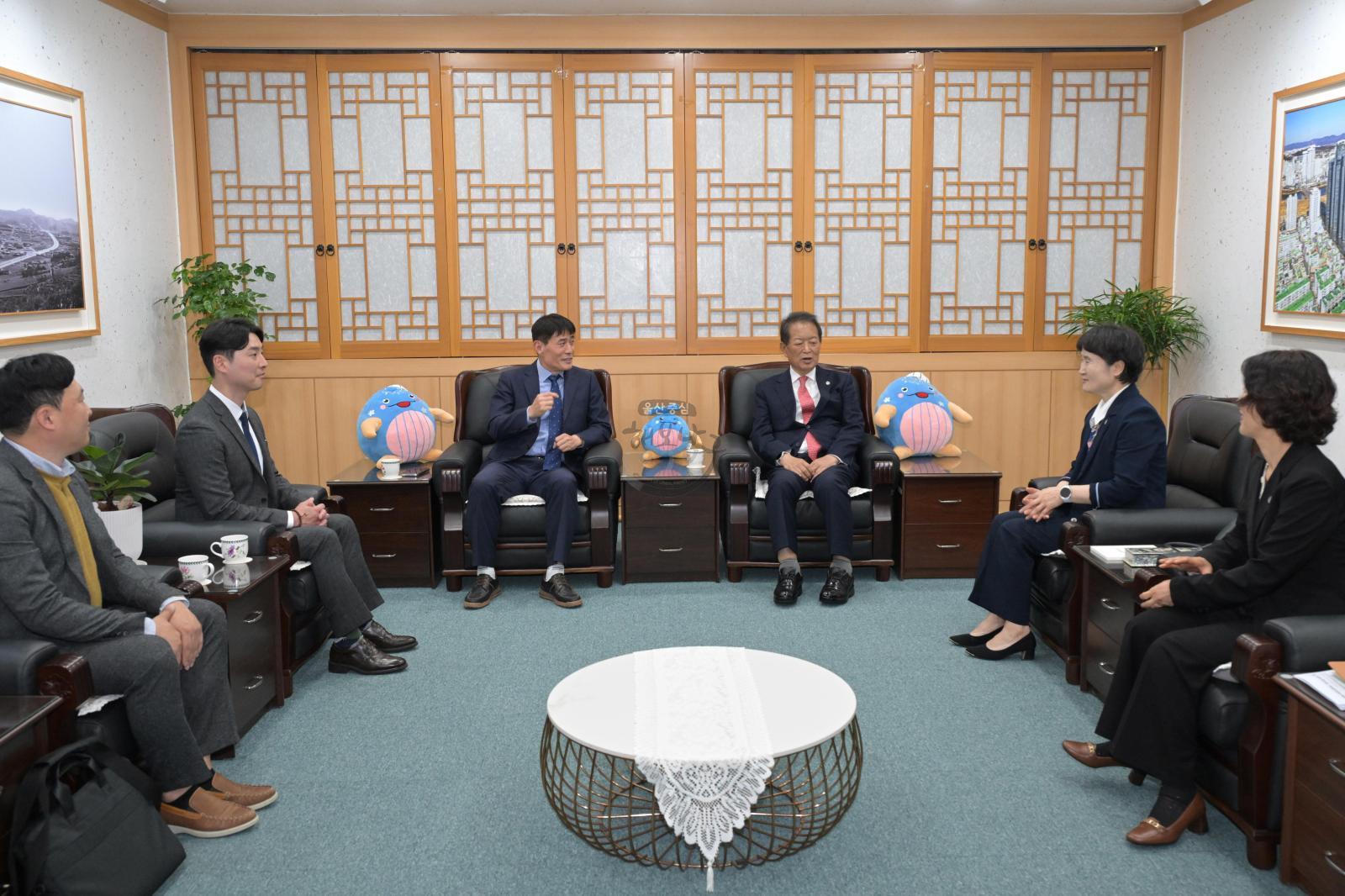 협약형 특성화고 공모사업 추진 업무협약식 의 사진