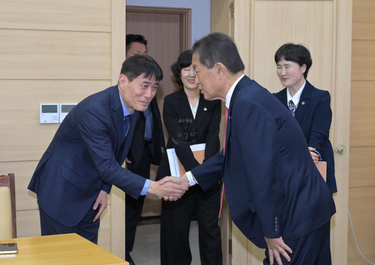 협약형 특성화고 공모사업 추진 업무협약식 의 사진