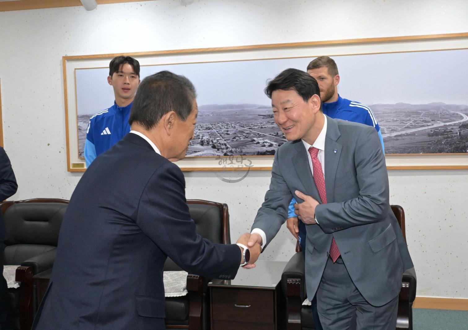 (재)고래문화재단-울산HD FC 업무 협약 의 사진