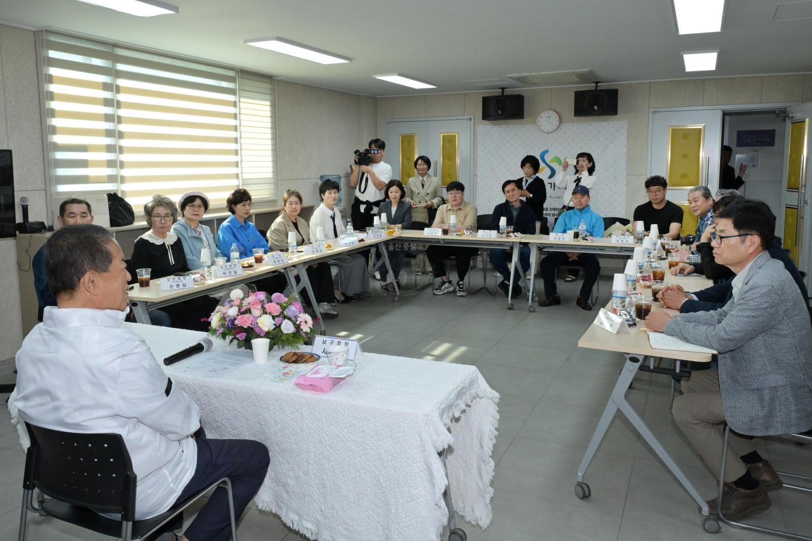 신정상가시장 현장 방문 의 사진