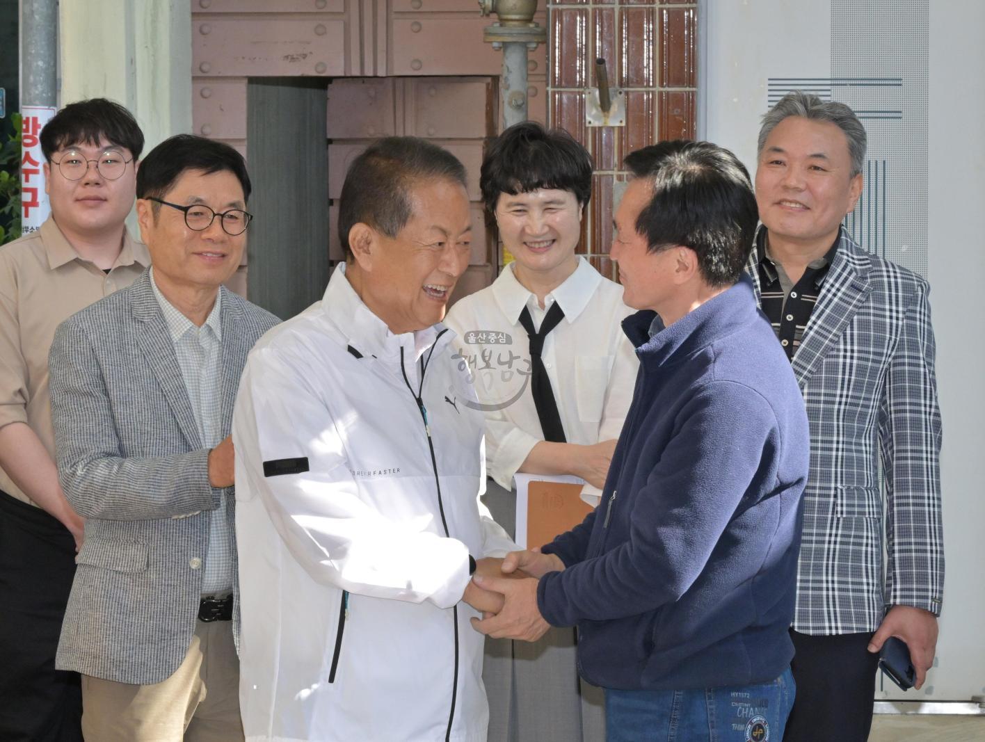 신정상가시장 현장 방문 의 사진