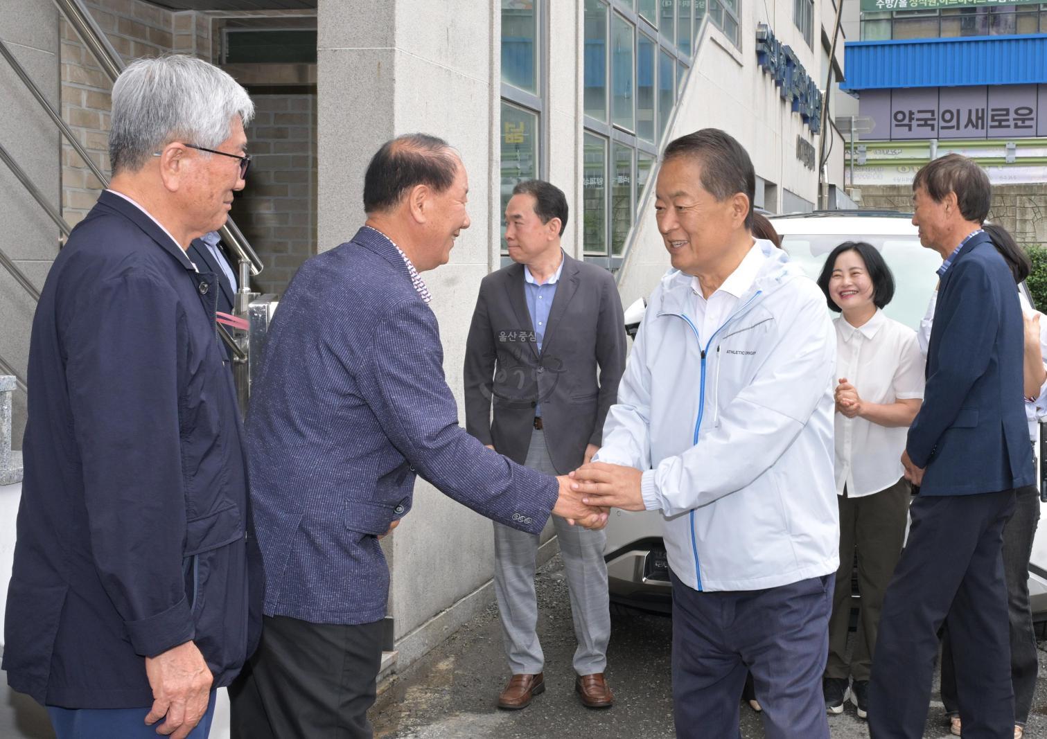 수암시장 방문 의 사진
