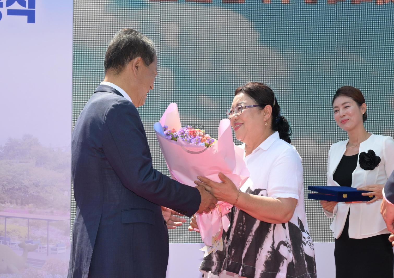 고래잠(관광숙박시설) 조성사업 준공식 의 사진