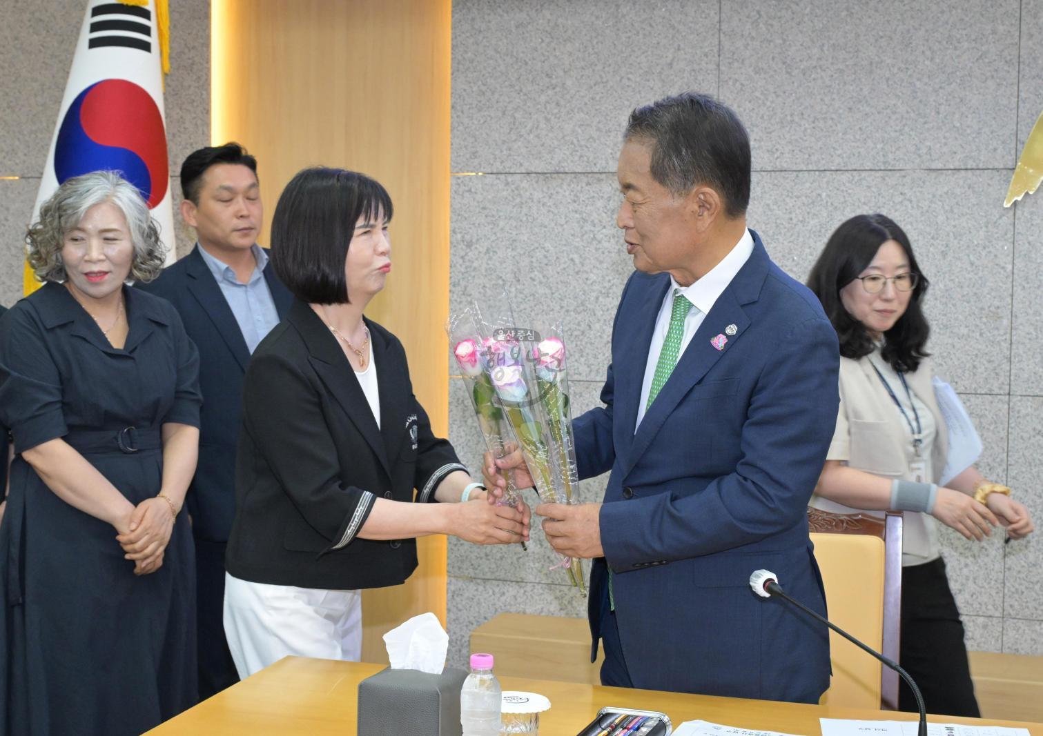 남구 통장협의회 6월 월례회 의 사진