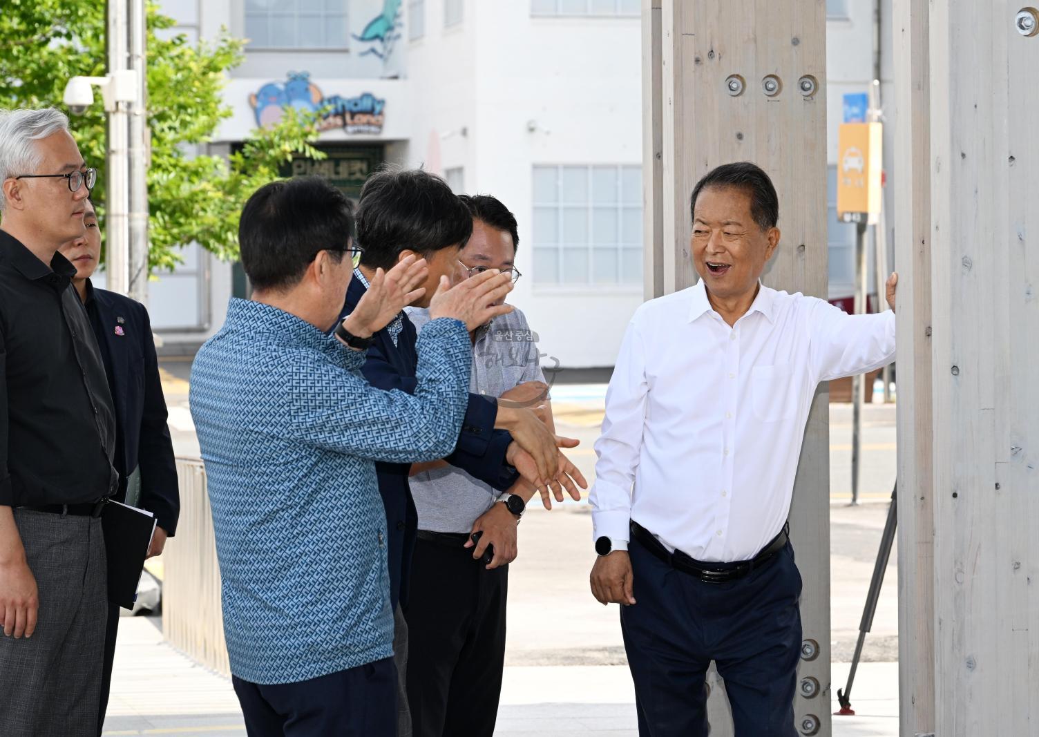6월16일 The wave사업현장점검 의 사진