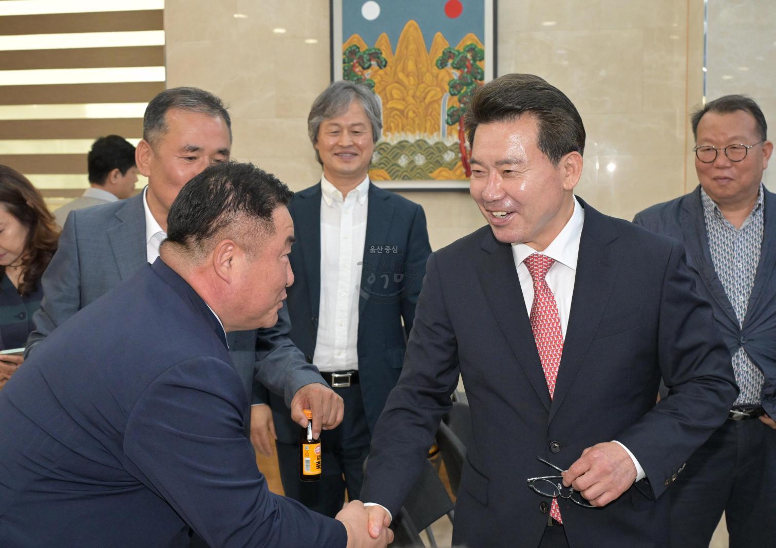 민선9기 임현철 남구청장 취임식 의 사진