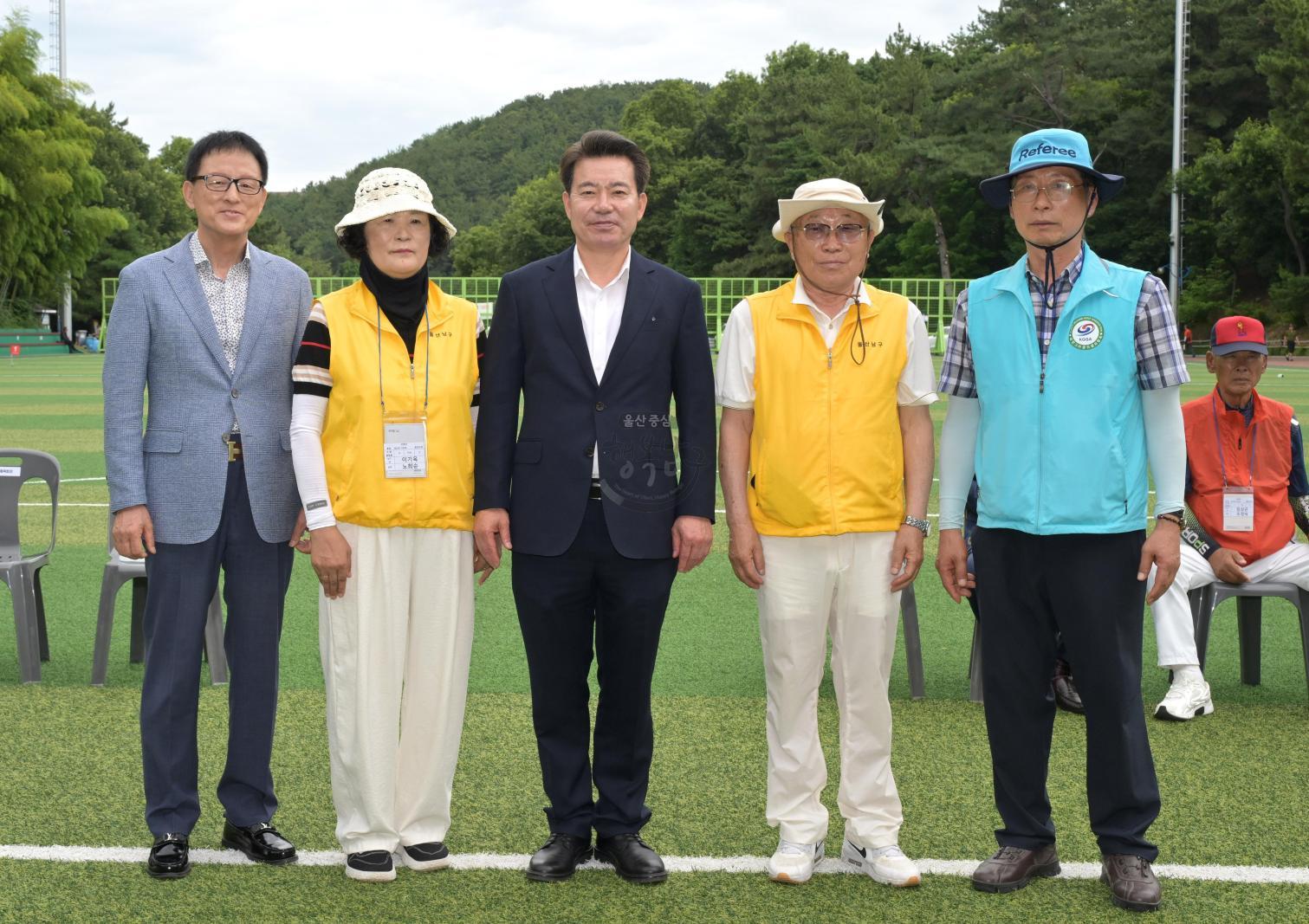남구청장배 생활체육 그라운드골프대회 의 사진