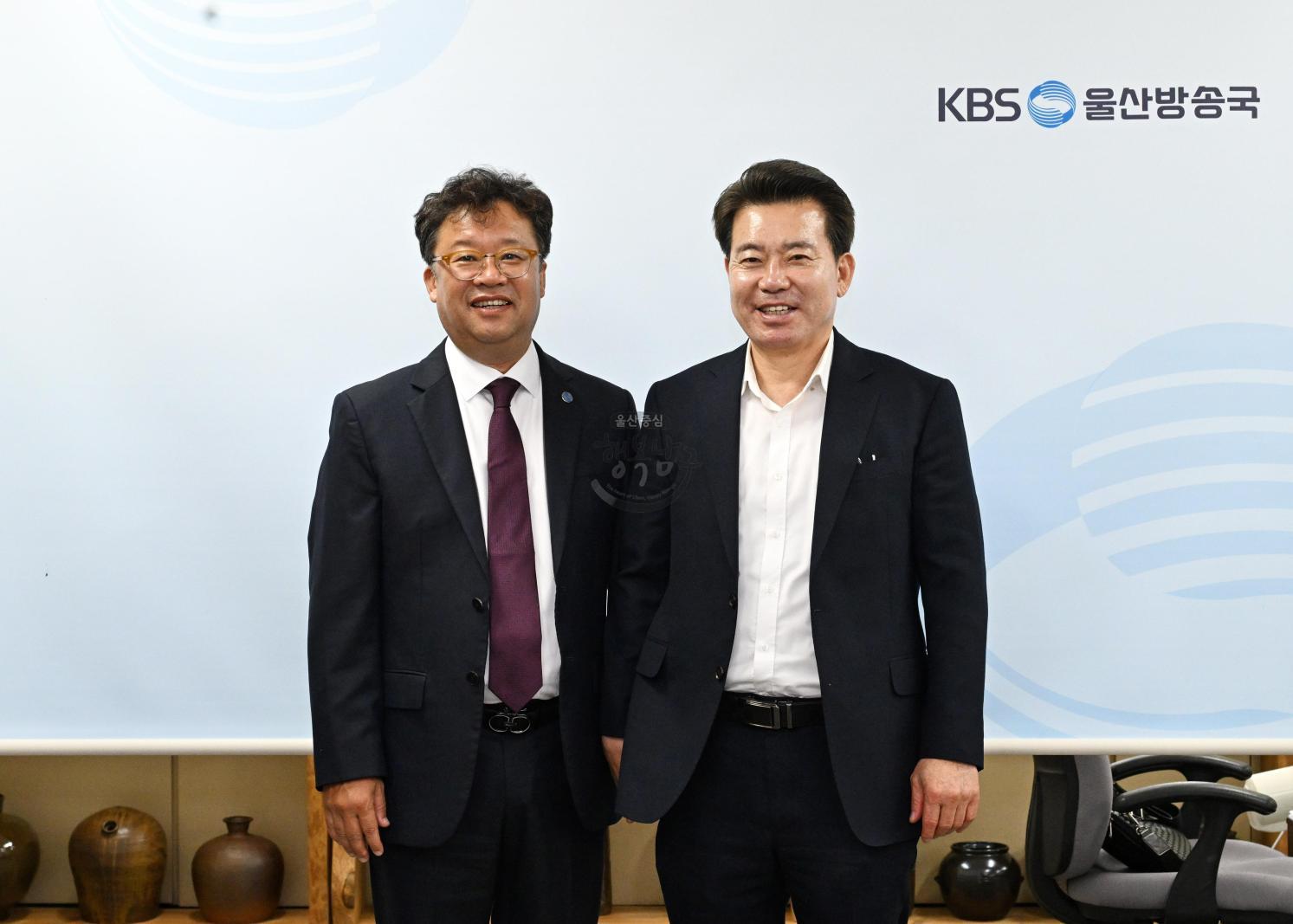 언론사방문(kbs방송, jcn방송) 의 사진