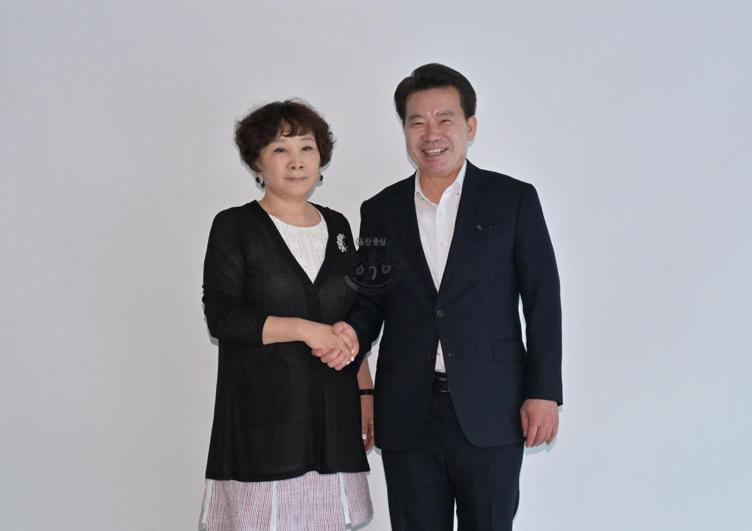 언론사방문(제일일보,경상일보,울산매일,울산신문,MBC) 의 사진