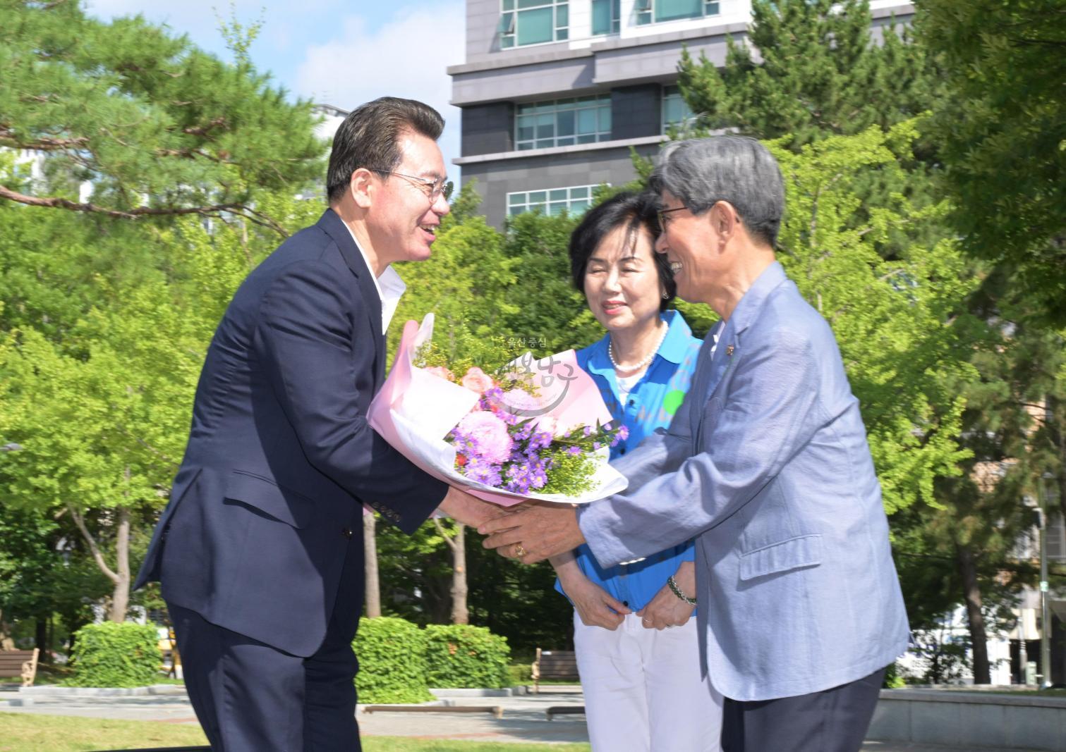 남구시니어클럽 노인일자리참여자 문화체험 행사 의 사진
