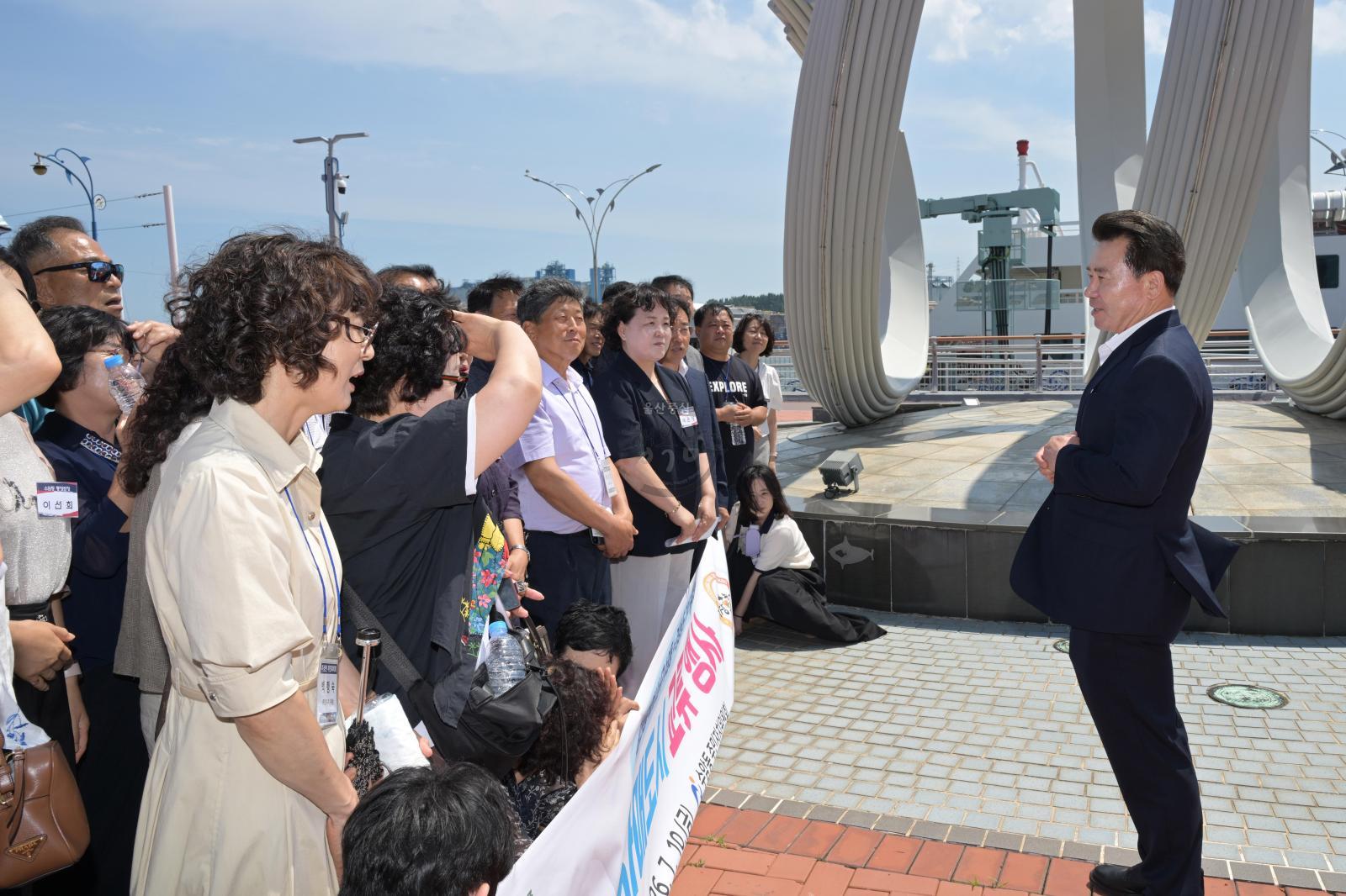 수암동 자매도시 거창군 주상면 초청 교류행사 의 사진