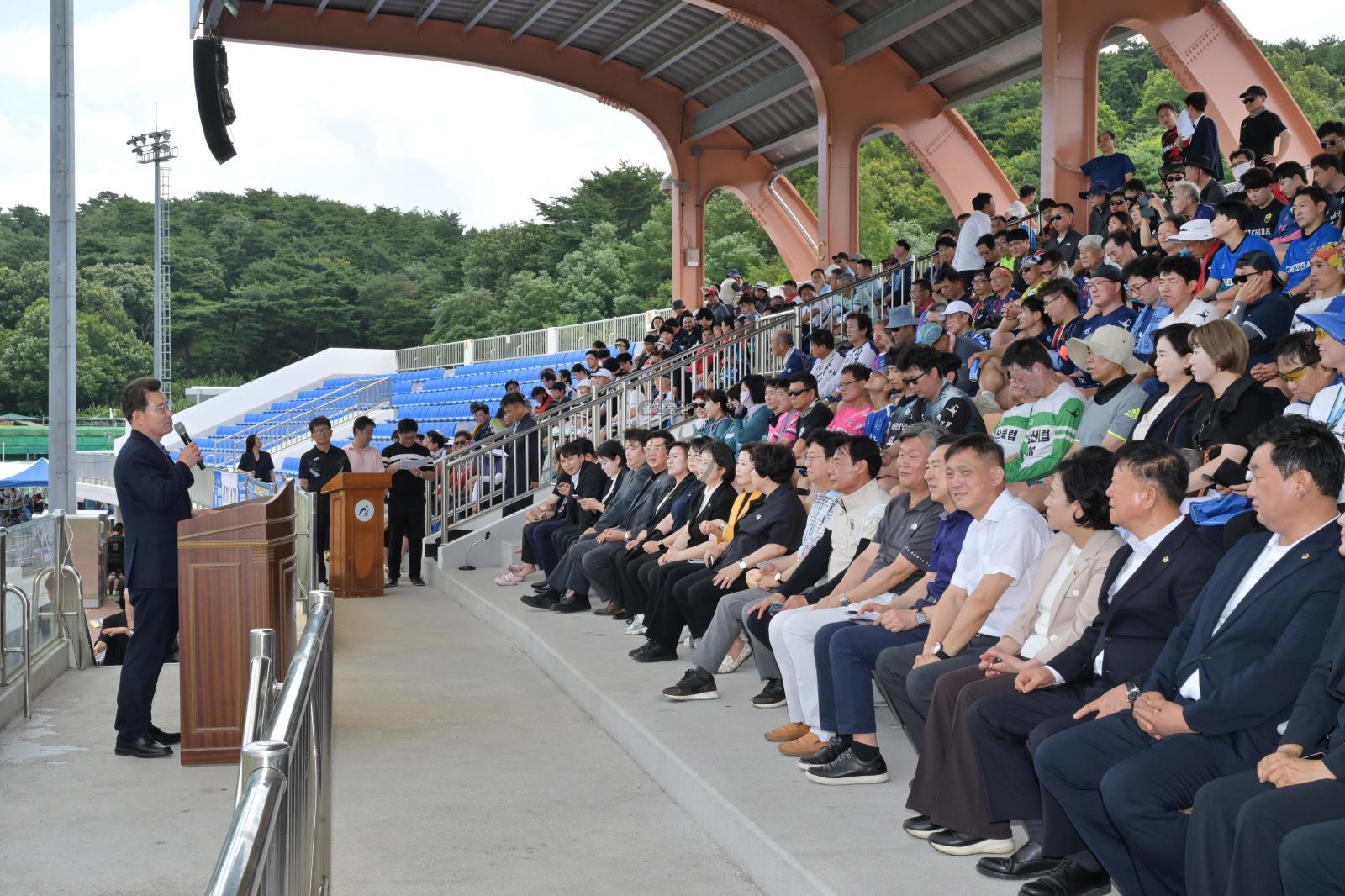 2026년 남구청장배 생활체육 축구·양궁·족구대회 합동 개회식 의 사진