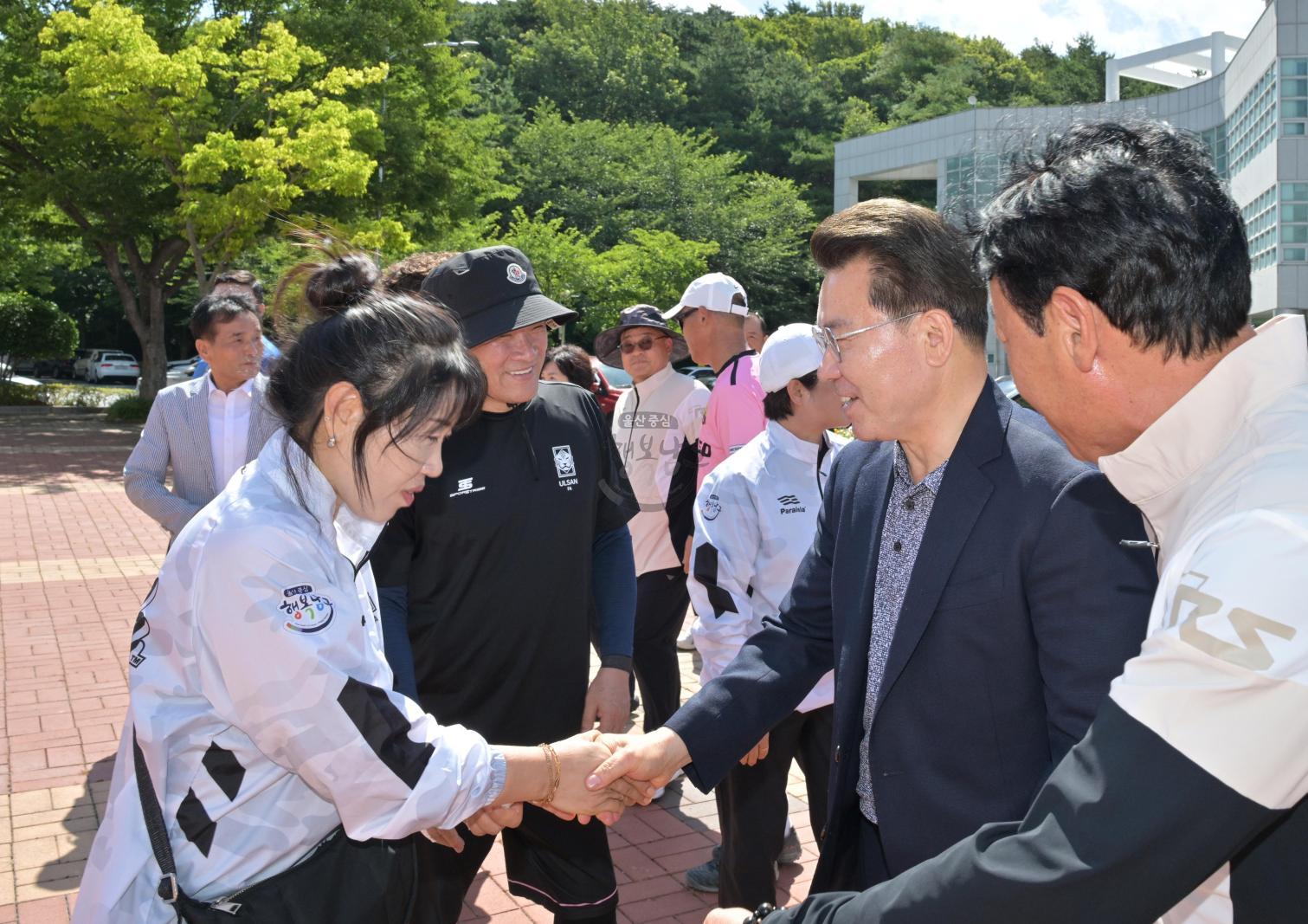 2026년 남구청장배 생활체육 축구·양궁·족구대회 합동 개회식 의 사진