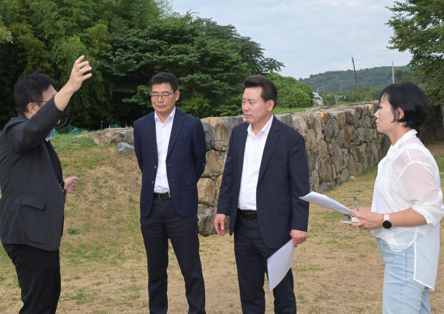 개운포 경상좌수영성 현장방문 의 사진