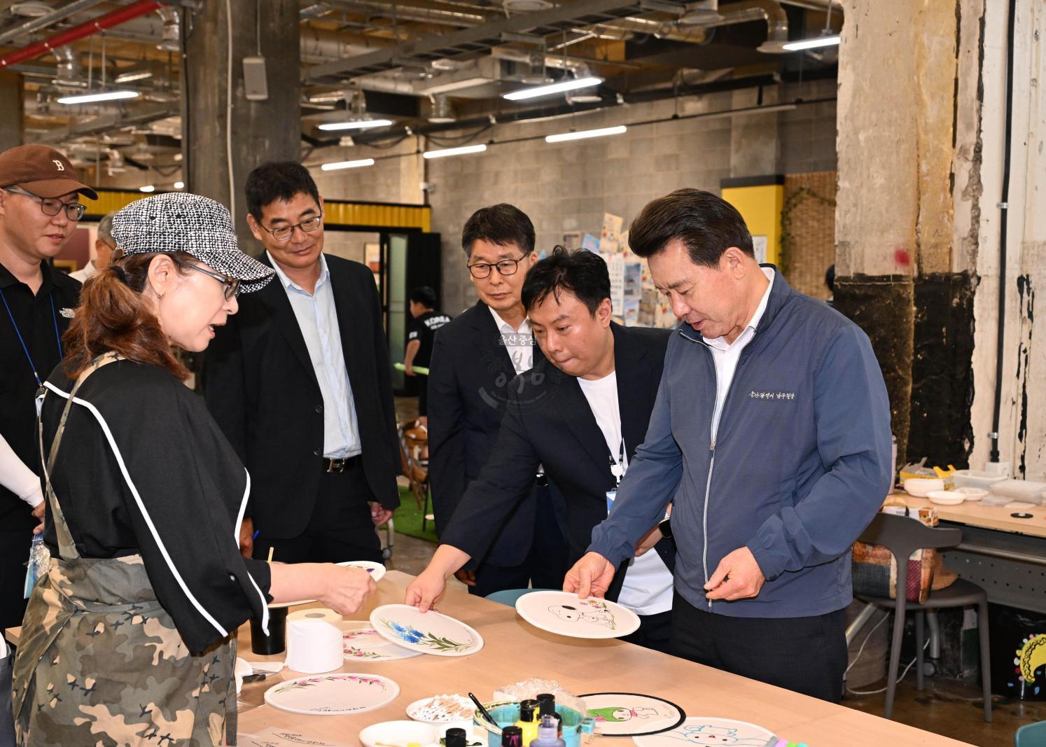 장생포 애니영화제 현장방문 의 사진