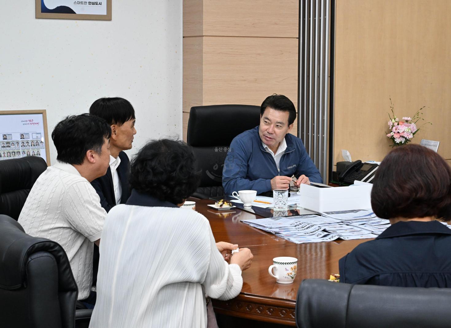 남구 청소년지도협의회 내방 의 사진