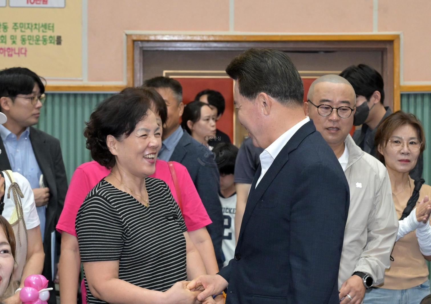 삼산동 주민자치센터 프로그램 발표회 및 동민 운동회 의 사진