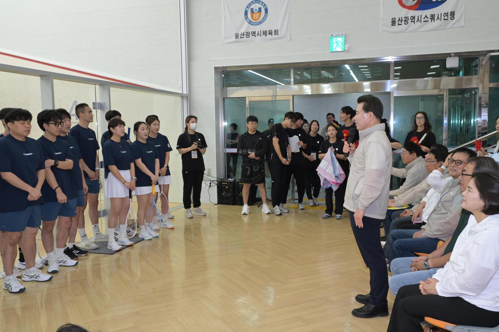 제29회 시민생활체육대축전 남구선수단 격려 의 사진