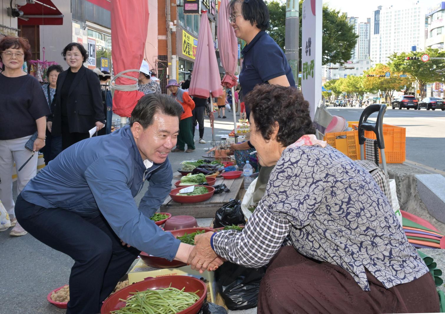추석맞이 전통시장 장보기 행사(수암상가시장) 의 사진