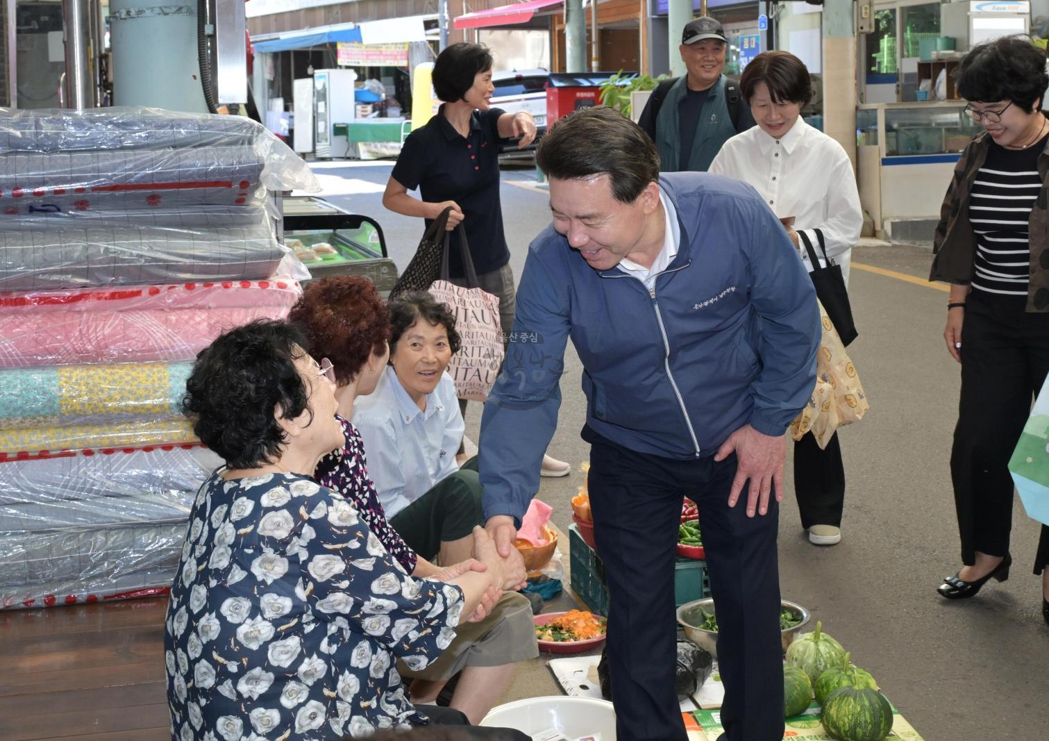 추석맞이 전통시장 장보기 행사(수암상가시장) 의 사진