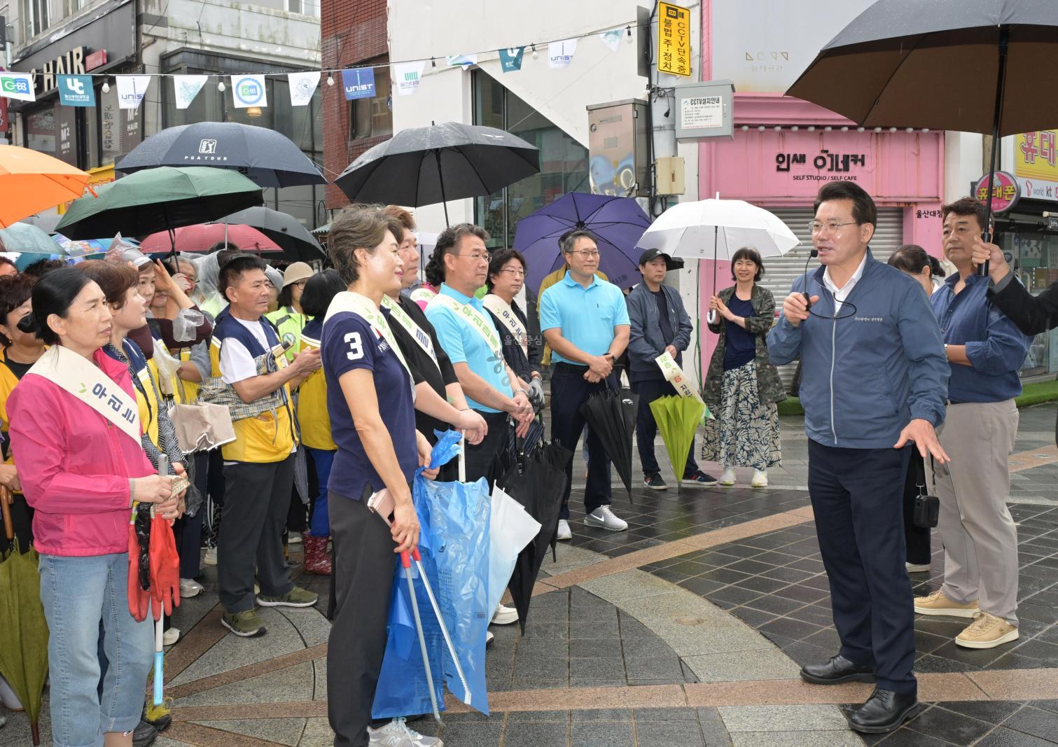 추석맞이 바보사거리 환경정비 의 사진
