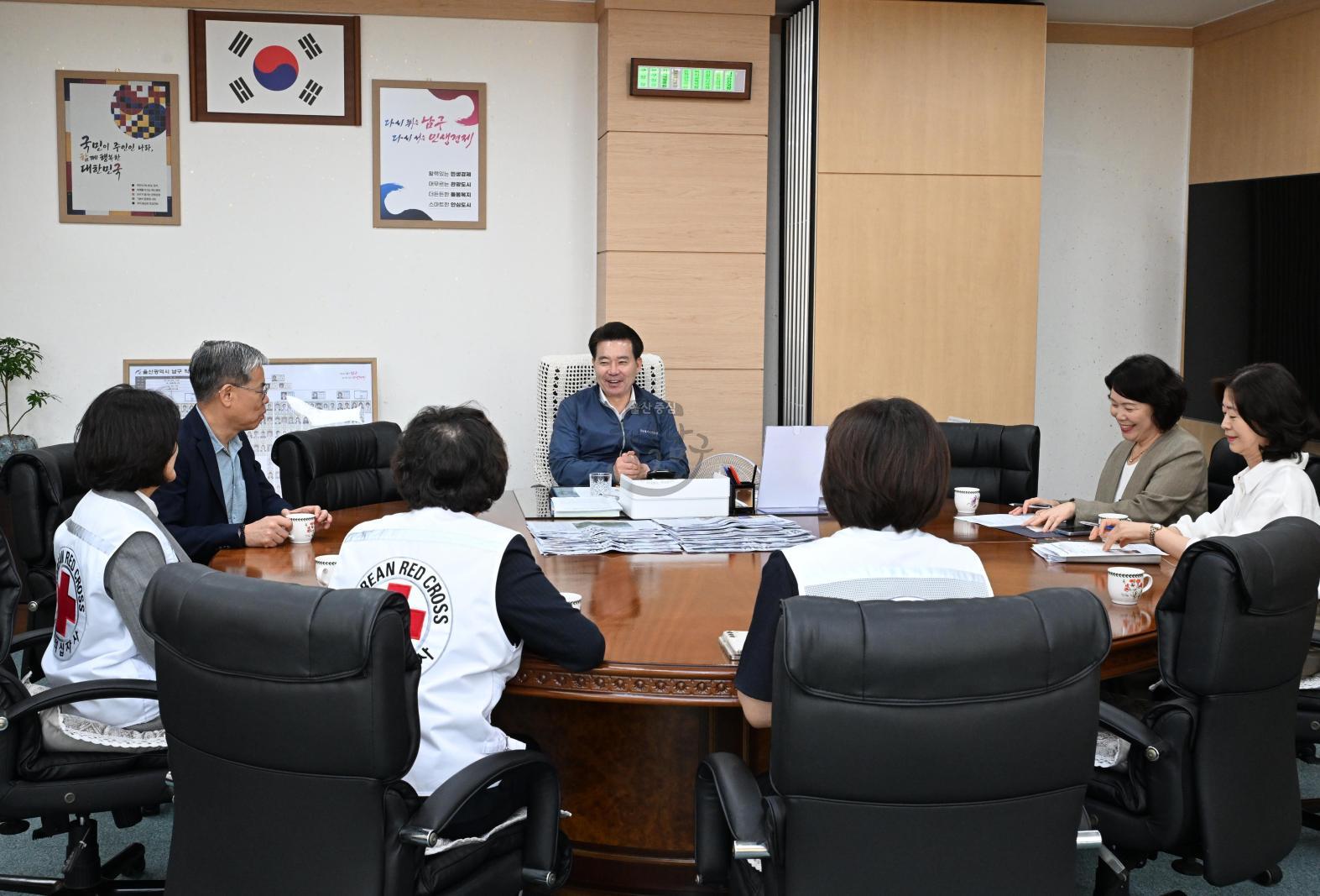 삼두종합기술(주) 추석맞이 후원금 전달 의 사진