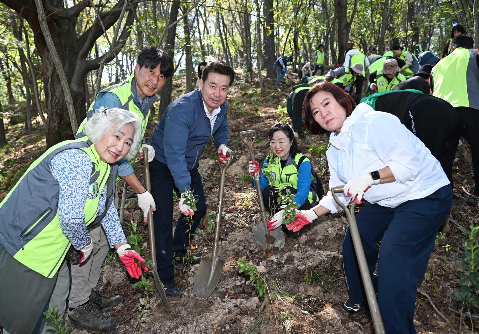 자연보호남구협의회남산수목식재 의 사진