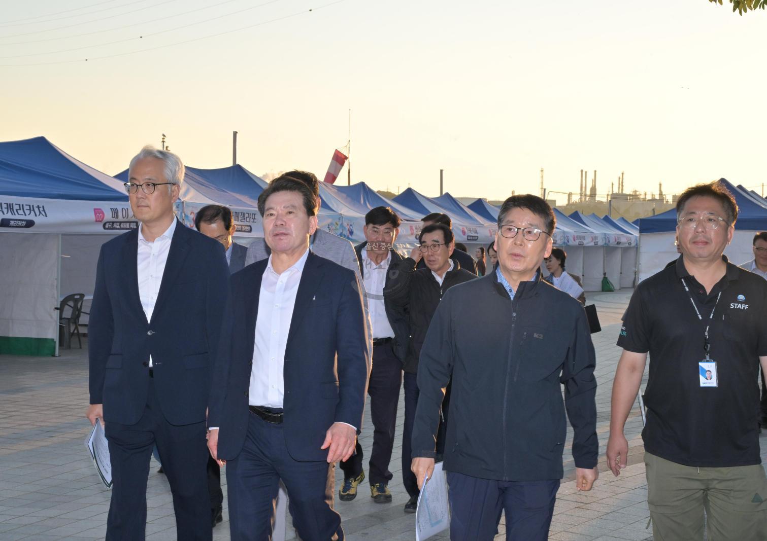제30회 울산고래축제 행사장 현장 점검 의 사진
