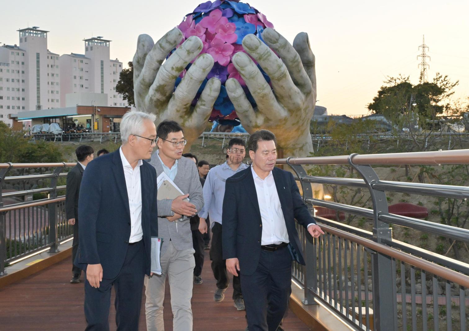 제30회 울산고래축제 행사장 현장 점검 의 사진