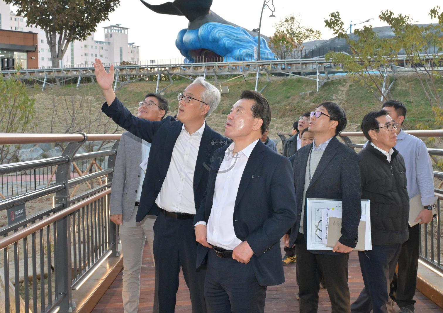 제30회 울산고래축제 행사장 현장 점검 의 사진