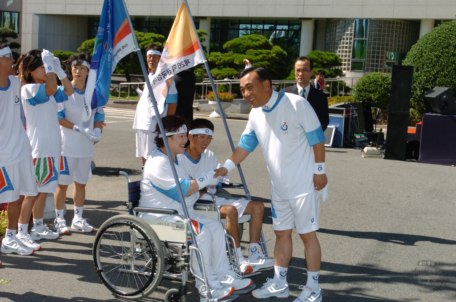 전국장애인체육대회 성화 맞이 문화행사 의 사진