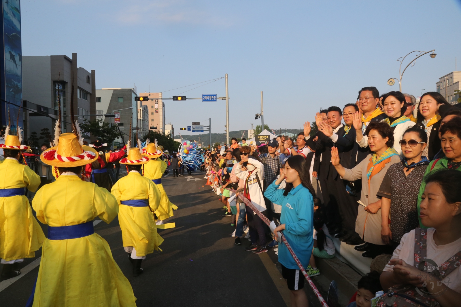 울산고래축제 거리 퍼레이드 의 사진