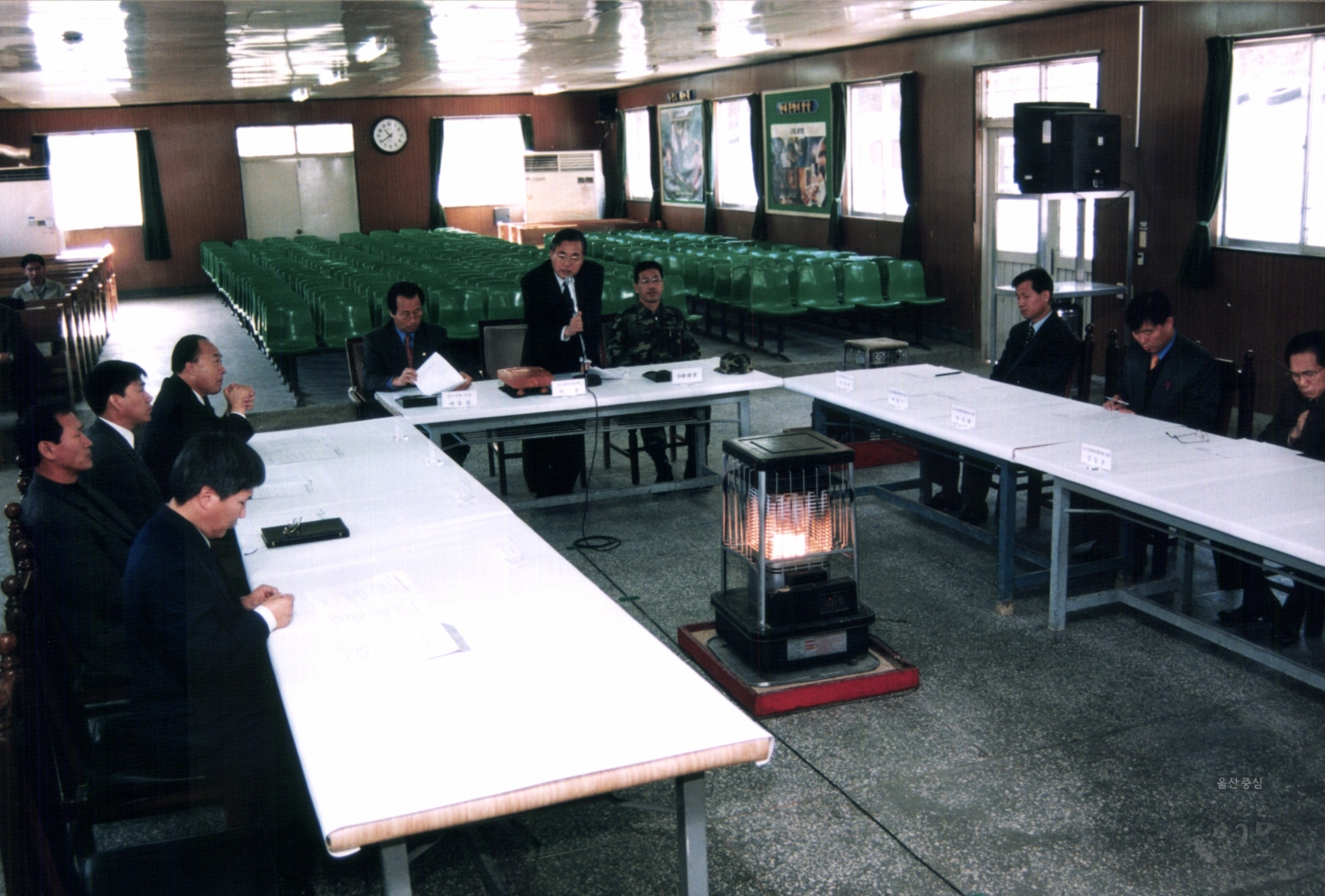 옥동 3대대 4분기 통합방위협의회 개최 의 사진
