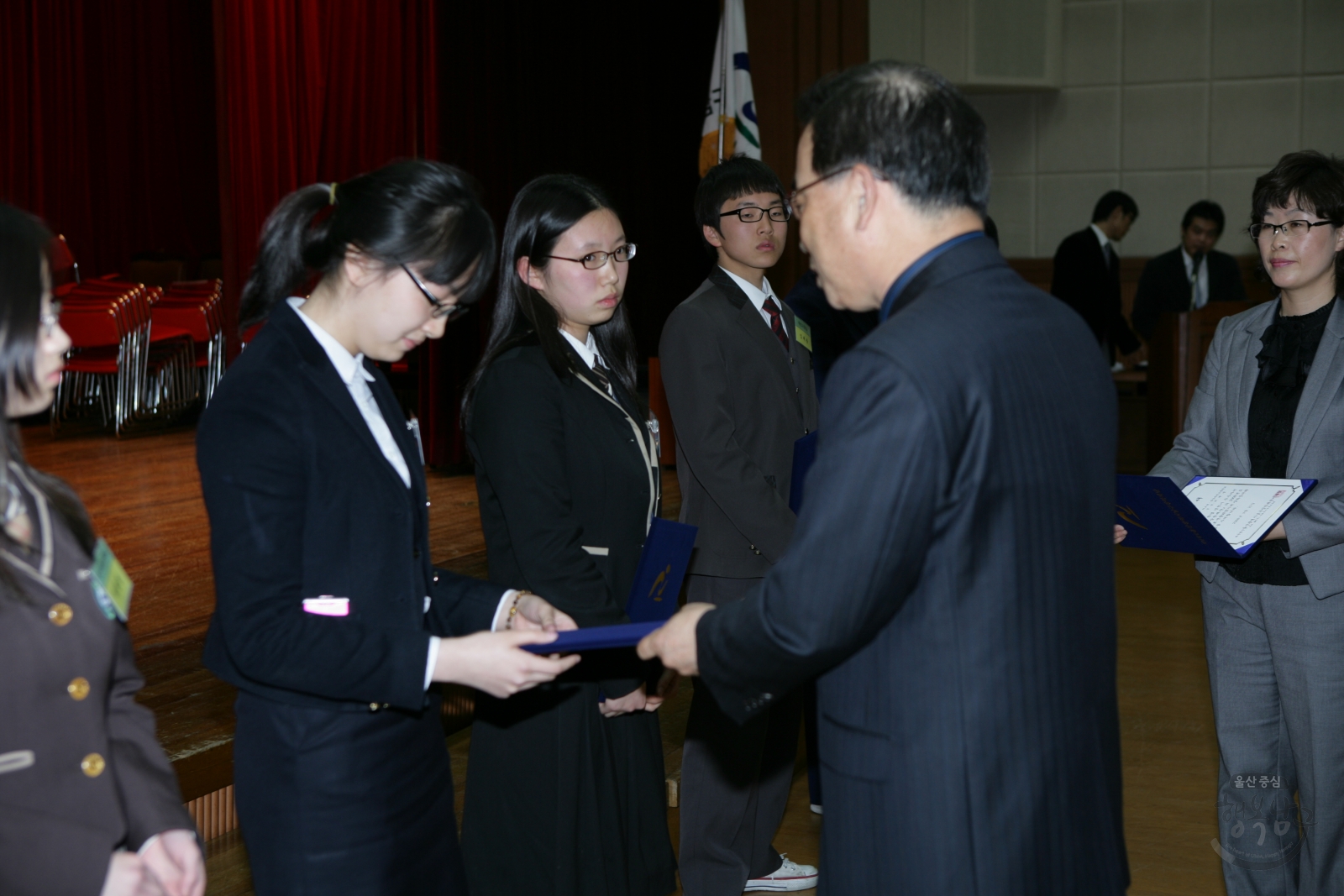 2008남구장학재단 장학금 전달식 의 사진