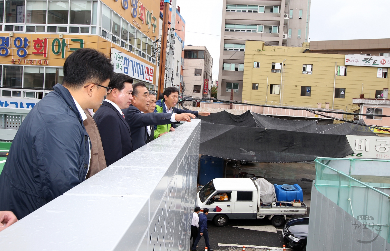 여천천 공영주차장 개장 의 사진