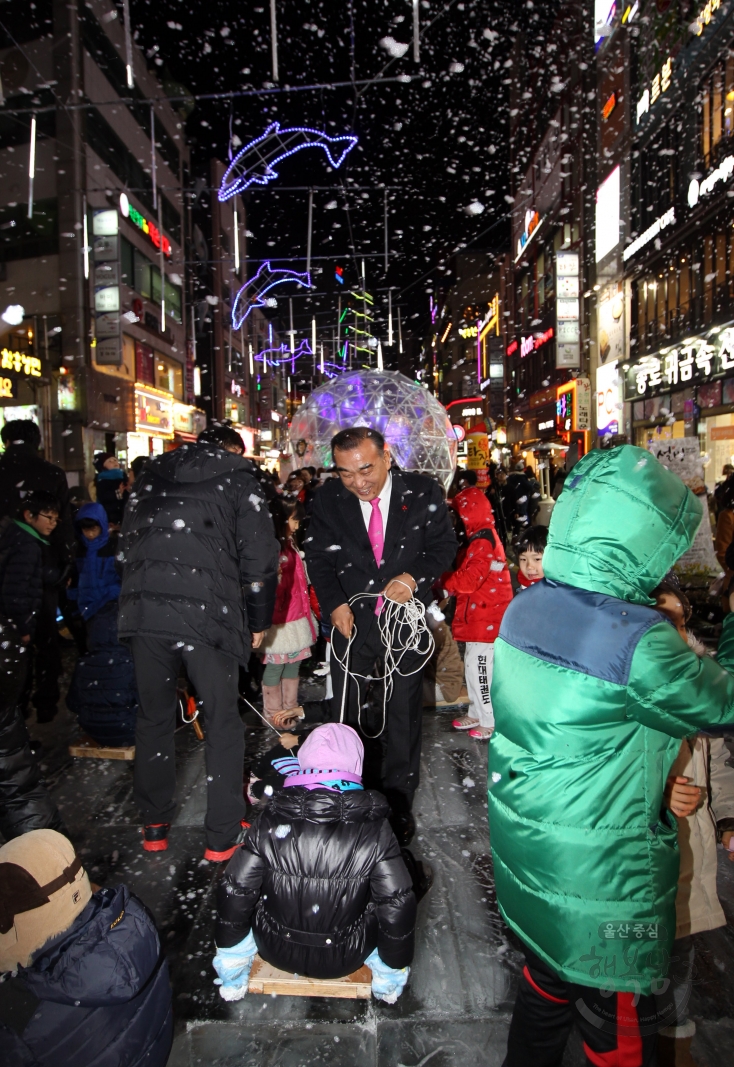 2013 삼산디자인거리 눈꽃축제 의 사진