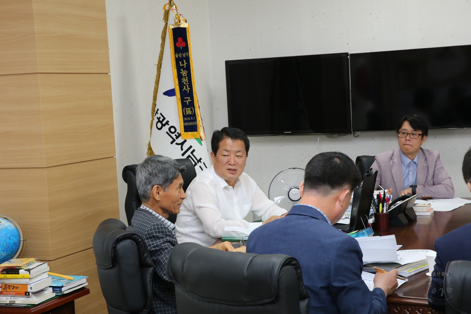 고령화대비 노인복지정책 중장기 계획수립 연구용역 착수 보고회 의 사진