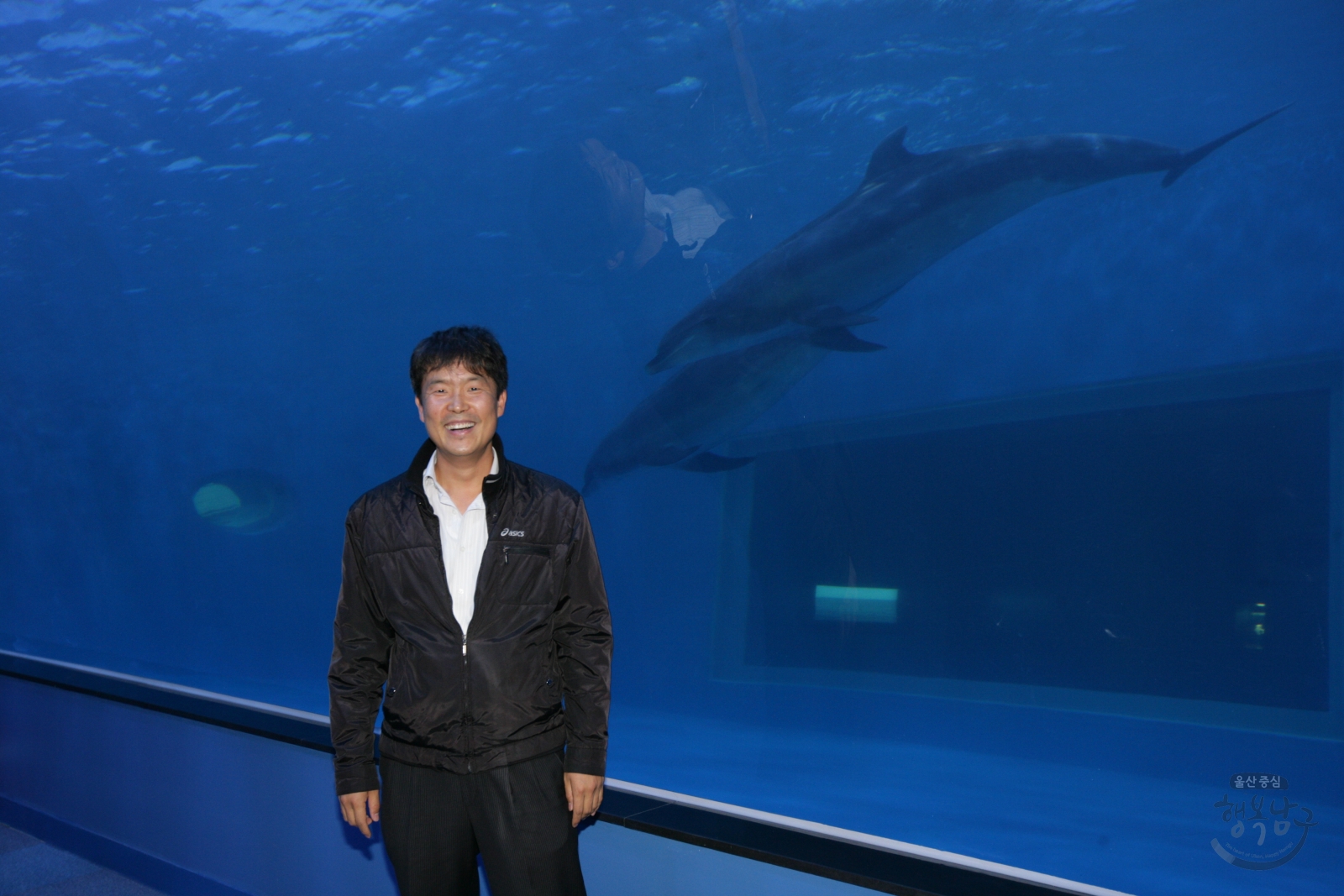 장생포 고래생태체험관 큰돌고래 이름 명명식 의 사진
