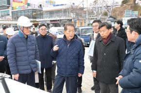 The Wave사업 현장 점검 (코스터카트, 고래등길, The Wave사업) 사진