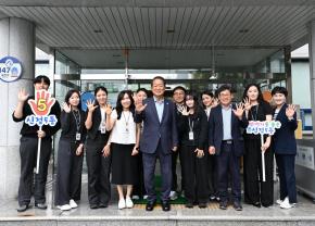 동행정복지센터격려방문(신정5동) 사진